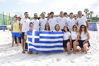 Beach Tennis: 6η στην Ευρώπη η Ελλάδα και ιστορική πρόκριση στο Παγκόσμιο Πρωτάθλημα