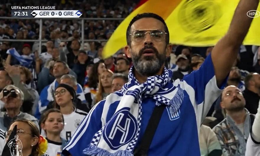 Εξαιρετική κίνηση του Ηρακλή: Δώρισε εισιτήριο διαρκείας σε οπαδό που ήταν με κασκόλ του «Γηραιού» στο Γερμανία-Ελλάδα