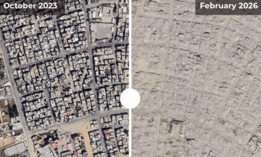 Οι νέες δορυφορικές εικόνες του Google Maps δείχνουν την κλίμακα της καταστροφής στη Γάζα