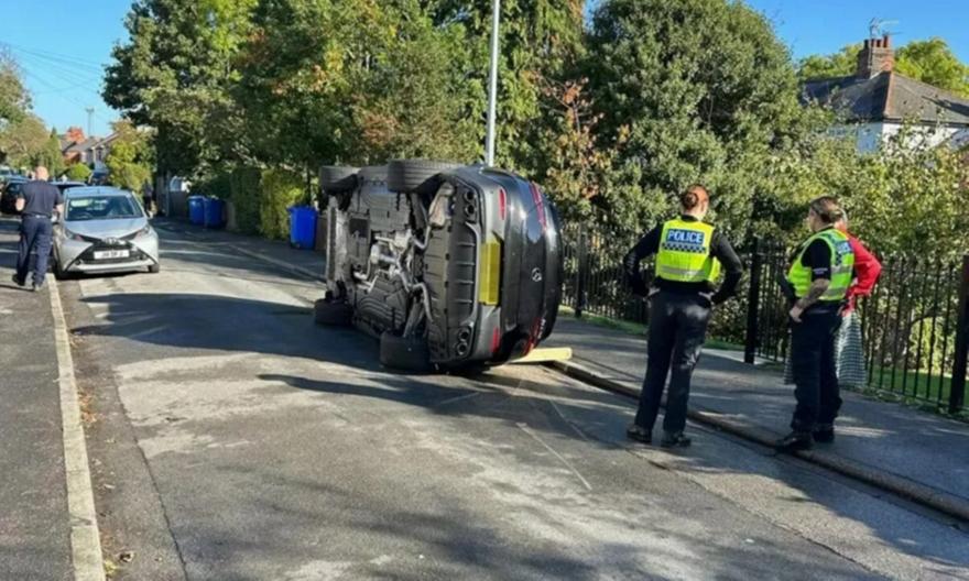 Απίστευτο: Δεύτερος παίκτης της Χαλ μέσα σε 3 εβδομάδες που τουμπάρει το αυτοκίνητό του κοντά στο προπονητικό κέντρο!