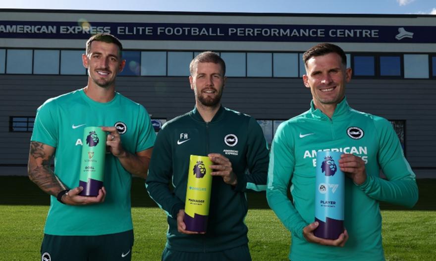 Τα... σάρωσε όλα τα βραβεία της Premier League για τον μήνα Σεπτέμβριο η Μπράιτον!