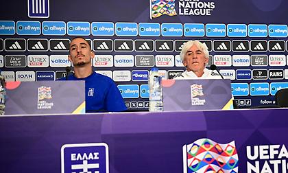 LIVE STREAMING η συνέντευξη Τύπου της Εθνικής ενόψει Γερμανίας