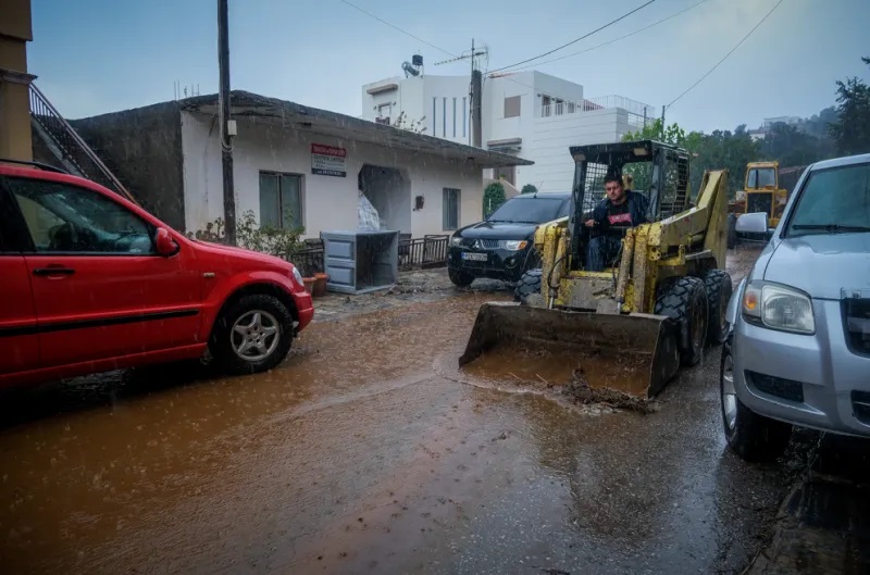Κρήτη: «Πρωτόγνωρη ένταση των καιρικών φαινομένων»