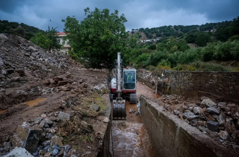 Κρήτη: «Πρωτόγνωρη ένταση των καιρικών φαινομένων»