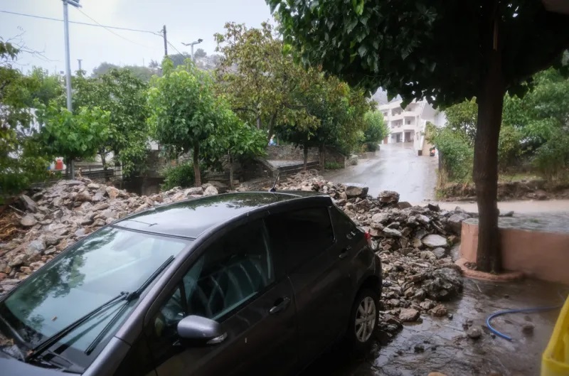Κρήτη: «Πρωτόγνωρη ένταση των καιρικών φαινομένων»