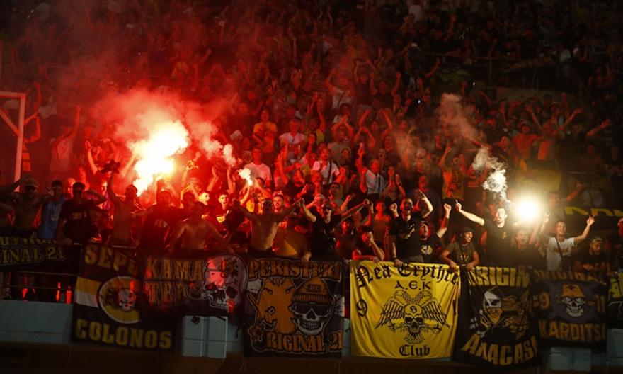 Πρόστιμο στην ΑΕΚ για τον τελικό του Superbet Super Cup