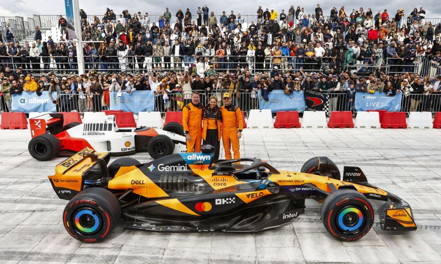 To “Allwyn x McLaren Racing: Live in Athens” έφερε τη Formula 1 στην Ελλάδα