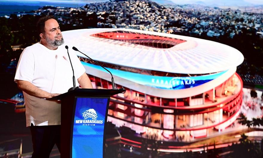 Τσανάκας: «Ένα τεράστιο έργο που θα μεγαλώσει ακόμη περισσότερο τον Ολυμπιακό το νέο Καραϊσκάκη»