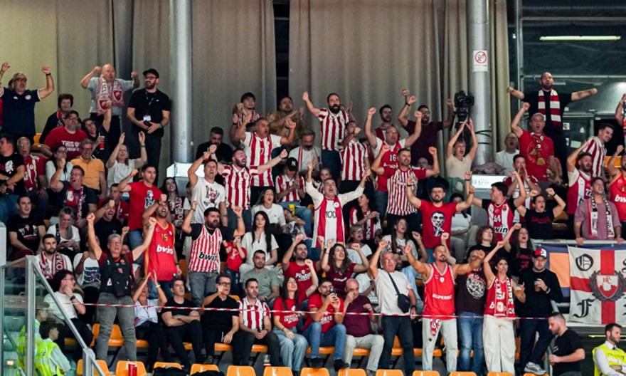 Γεμίζει η SUNEL Arena για το Ολυμπιακός-Αναντολού Εφές