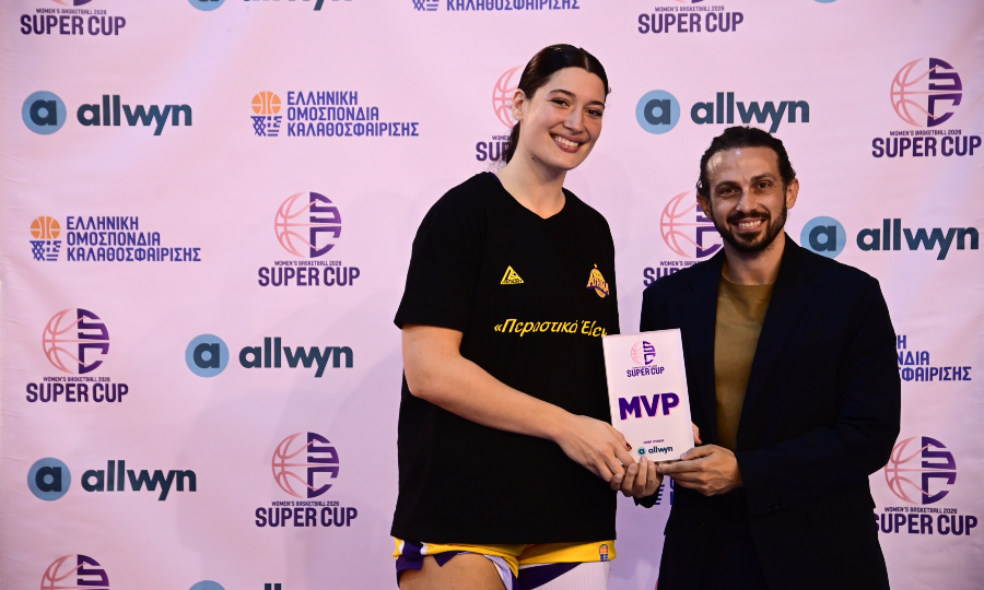 Φασούλα: Αναδείχθηκε MVP του Σούπερ Καπ