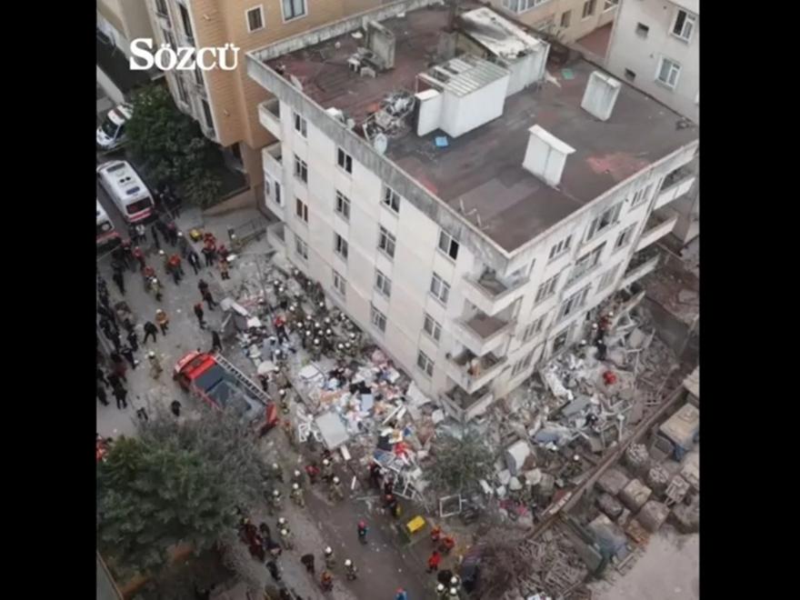 Κατέρρευσε 7ωροφο κτίριο στην Κωνσταντινούπολη – Μεγάλη επιχείρηση διάσωσης