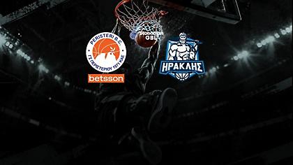 Live Streaming ΣΠΟΡ FM TV: Περιστέρι Betsson-Ηρακλής