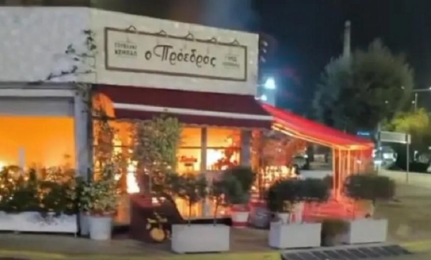 Χαϊδάρι: Επίθεση με γκαζάκι σε ψητοπωλείο – Ζημιές στον εξωτερικό χώρο