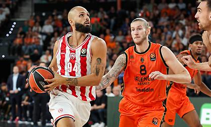 Η δύσκολη δοκιμασία των Πειραιωτών στη Roig Arena: Βαλένθια-Ολυμπιακός (Παράταση)