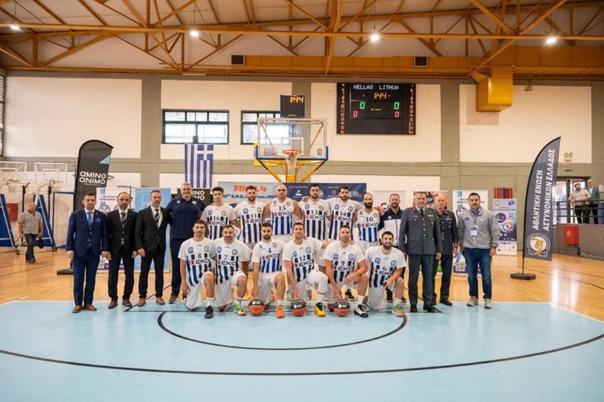Στον τελικό του Ευρωπαϊκού Πρωταθλήματος οι Έλληνες αστυνομικοί