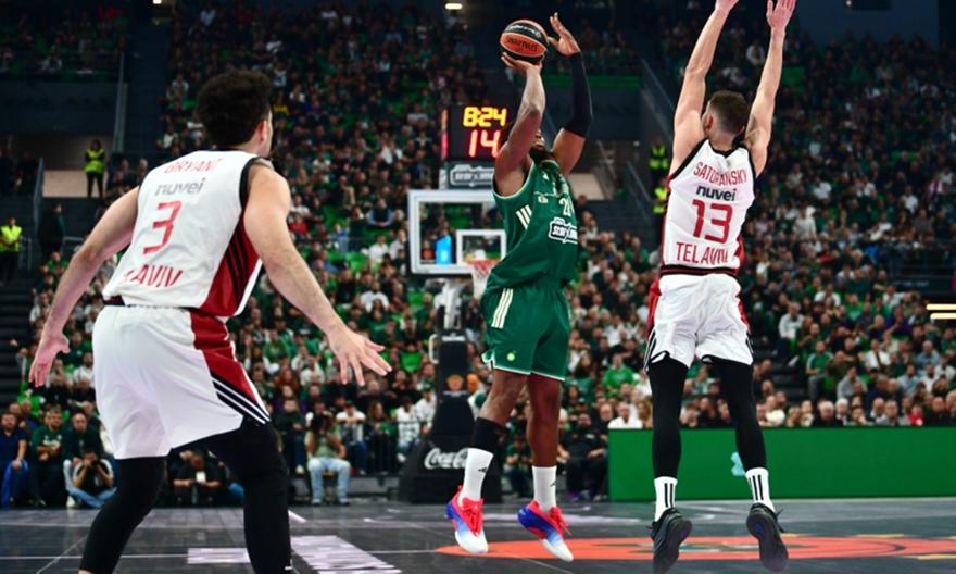 Ομπράντοβιτς εναντίον Ιτούδη στο Telekom Center: Παναθηναϊκός-Χάποελ Τελ Αβίβ (1η περίοδος)