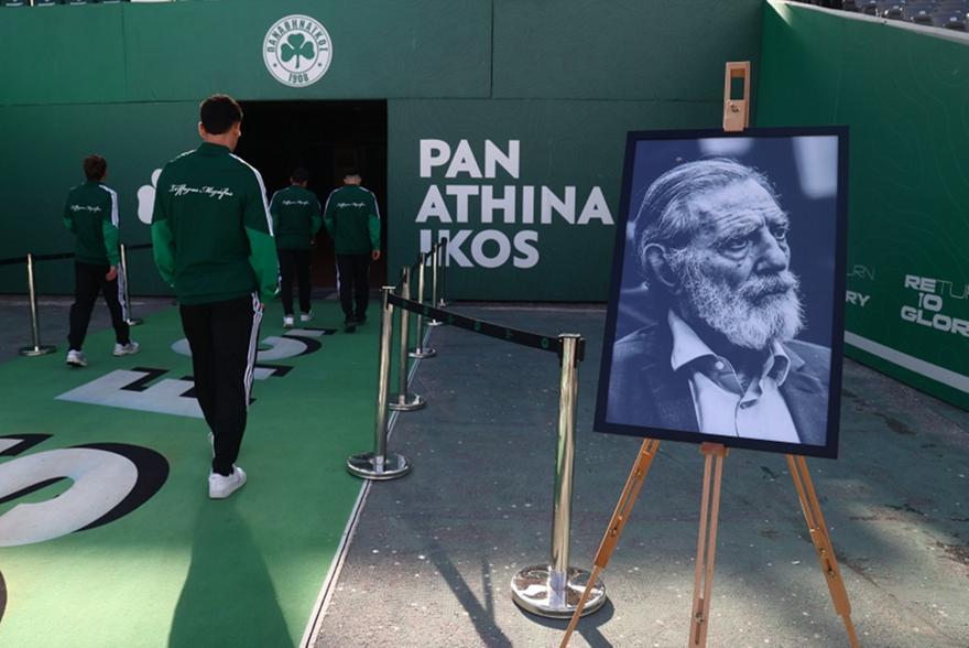 Ο Παναθηναϊκός τιμά τη μνήμη του Γιώργου Βαρδινογιάννη: Το σημείο με τη φωτογραφία του στο ΟΑΚΑ
