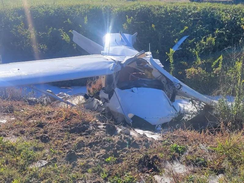 Μονοκινητήριο αεροσκάφος συνετρίβη στην Πιερία - Χωρίς τις αισθήσεις τους οι επιβαίνοντες