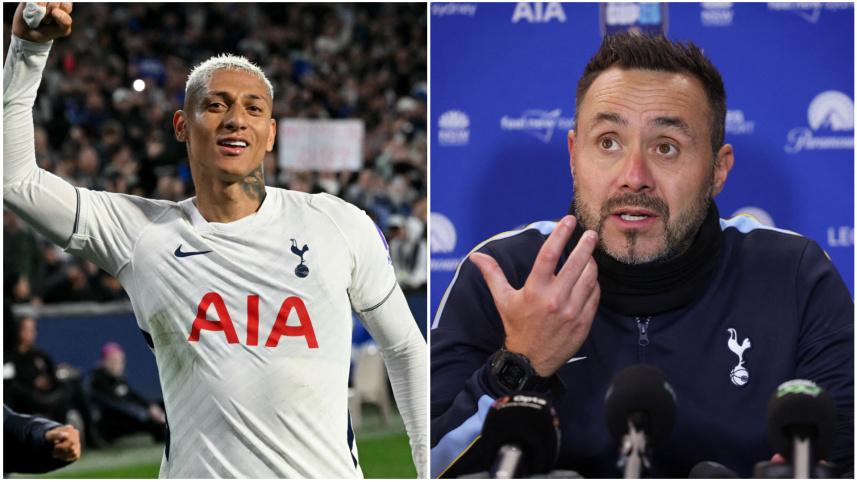Ντε Τζέρμπι: «Ο Ριτσάρλισον είναι πρόβλημα της διοίκησης»