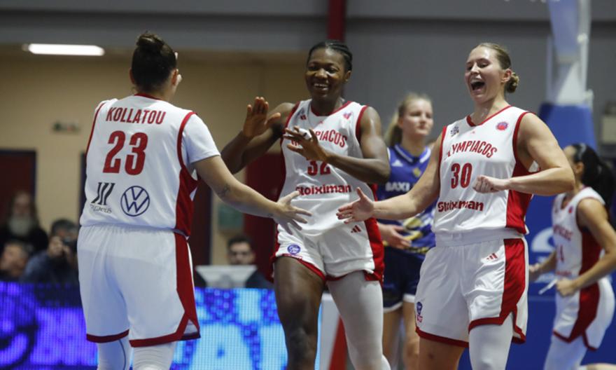 Eurocup Γυναικών: Στην Πολωνία με στόχο το 2Χ2 ο Ολυμπιακός, εντός έδρας δοκιμασία για τον Πανσερραϊκό