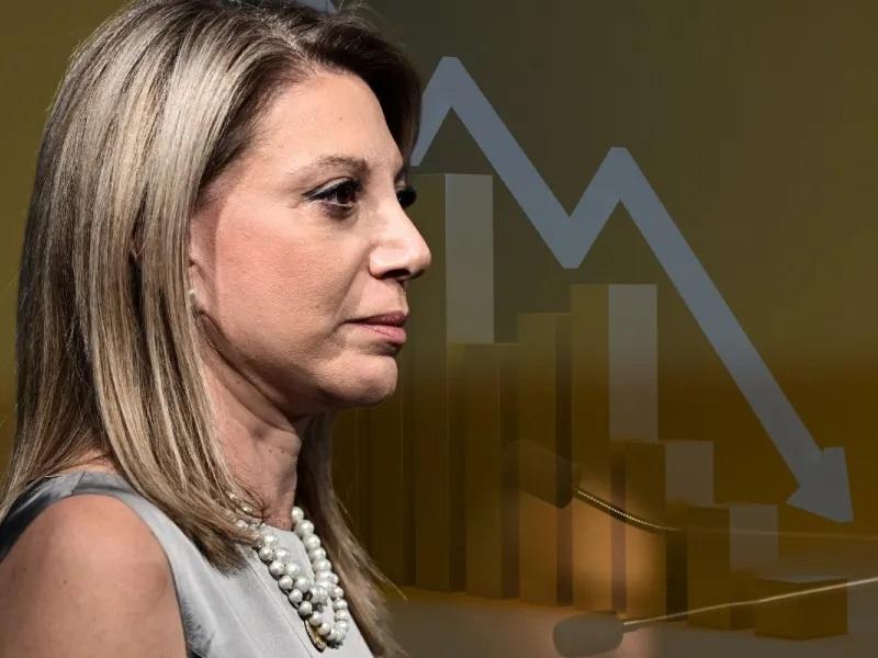 Από το 9,5% στο 5%: Γιατί υποχωρεί το κόμμα της Μαρίας Καρυστιανού