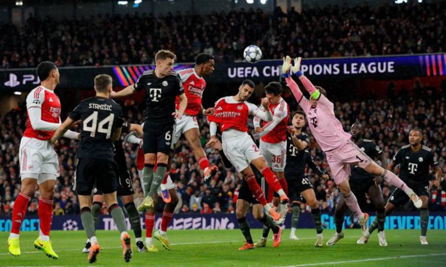 Το ντέρμπι του Champions League Μπάγερν-Άρσεναλ με ενισχυμένες αποδόσεις από το Pamestoixima.gr