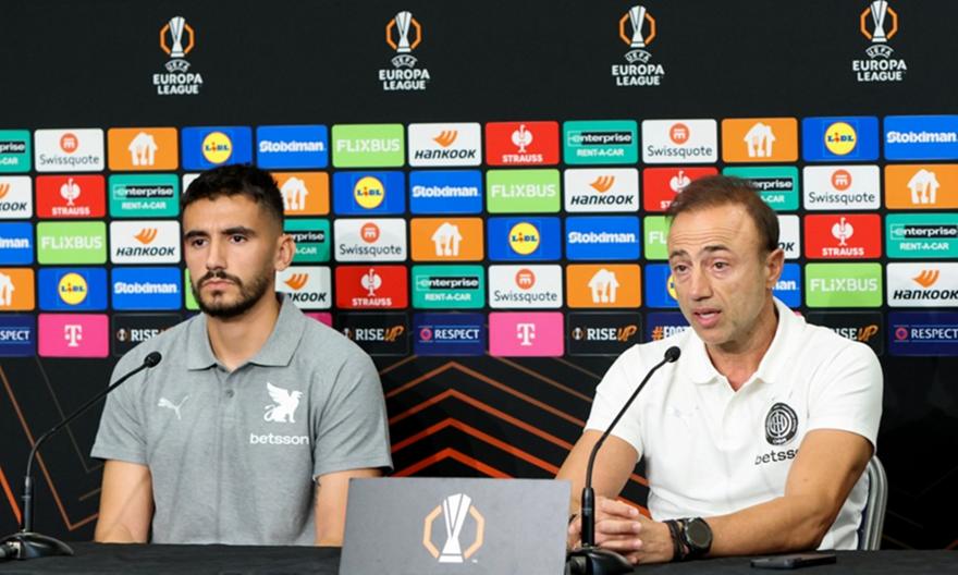 Κόντης: «Δεν είμαστε εδώ απλώς για να συμμετέχουμε - Θα βάλουμε δύσκολα στη Λεβερκούζεν»