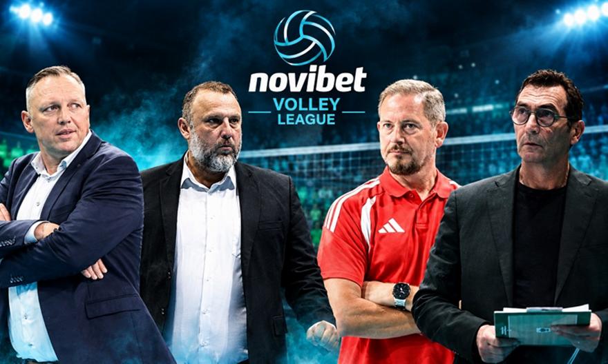 Ας μιλήσουν οι πάγκοι: Οι προπονητές της Novibet Volley League στο sport-fm.gr για την έναρξη της νέας σεζόν!