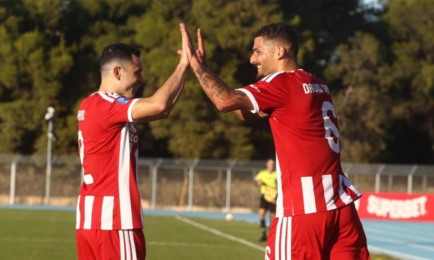 Ο Κάρμο του... κεφαλιού του και 2-0 ο Ολυμπιακός επί της Μαρκό