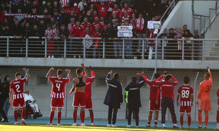 To άνετο «ερυθρόλευκο» πέρασμα από το Μακρόπουλο και η 8η σερί νίκη: Τα highlights του αγώνα Μαρκό-Ολυμπιακός