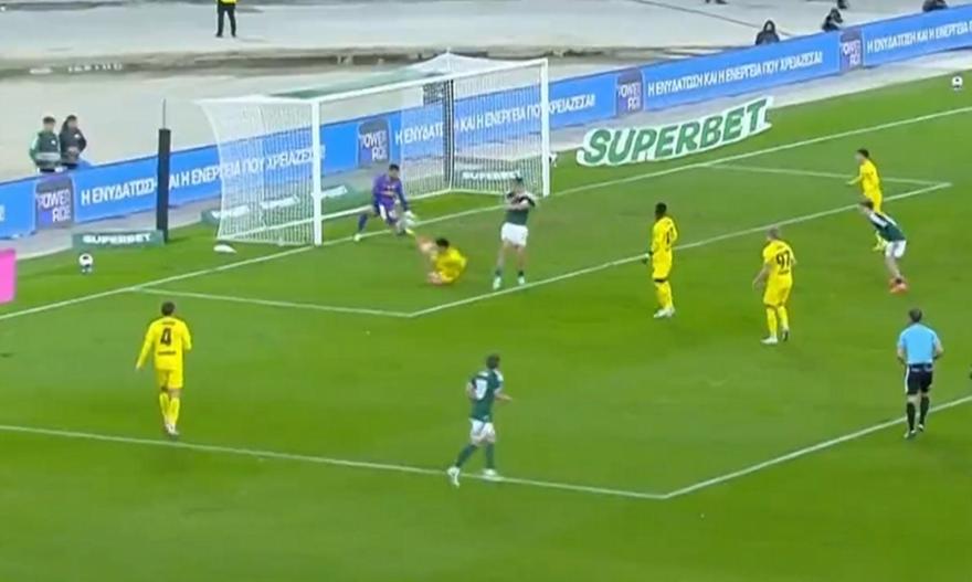 Λυτρωτική τακουνιά από Ραστόντερ για το 2-1 του Παναθηναϊκού!