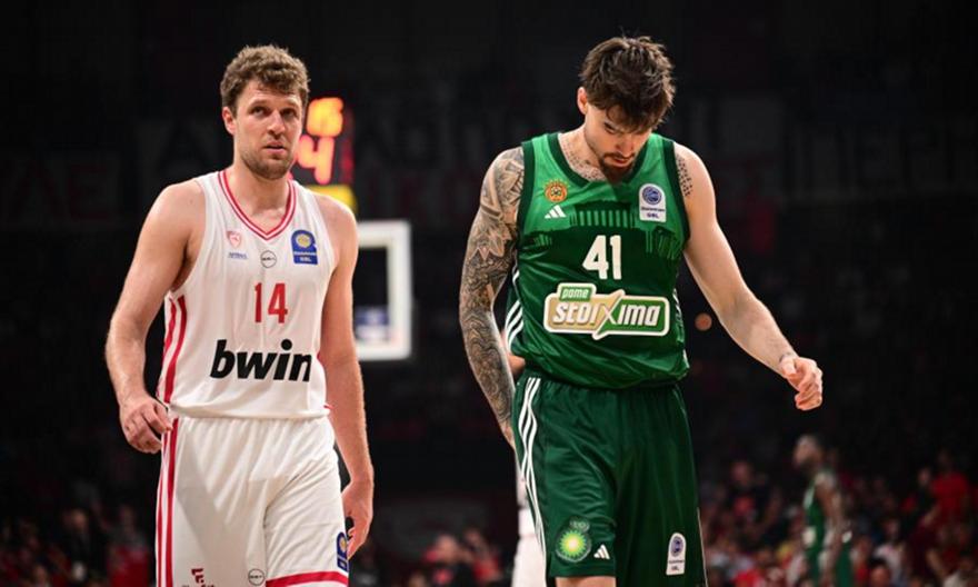 Euroleague: Ισόβαθμοι στην κορυφή Ολυμπιακός και Παναθηναϊκός!
