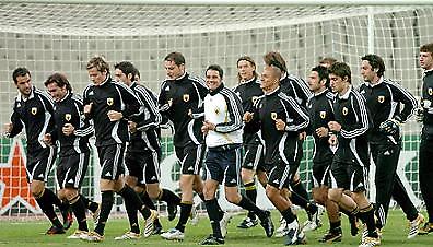 Mε Λαγό η προπόνηση