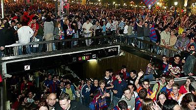 Μεθυσμένη πολιτεία η Βαρκελώνη