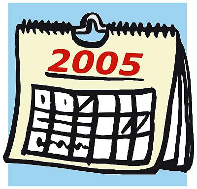 Το καλεντάρι του 2005