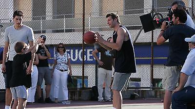 Πρωταγωνιστές σε διαφήμιση Παπαλουκάς και Διαμαντίδης