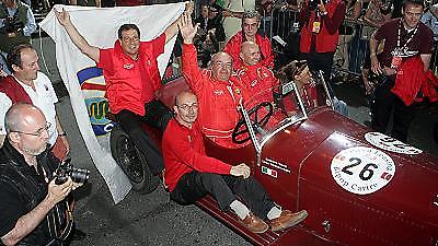 Η Alfa Romeo κέρδισε το Mille Miglia