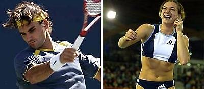 Κορυφαίοι της σεζόν Φέντερερ και Ισινμπάγεβα