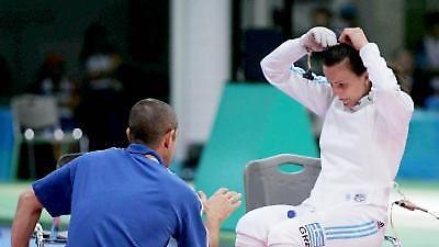 Χάλκινο μετάλλιο στη ξιφασκία