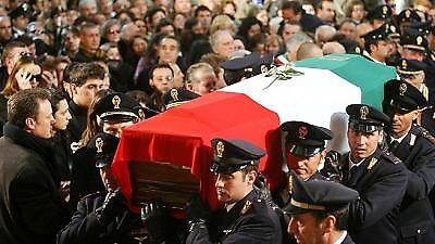 Κηδεύτηκε ο άτυχος Ιταλός αστυνομικός
