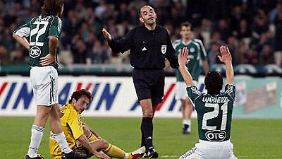 Ο Κασναφέρης στο Παναθηναϊκός-ΑΕΚ