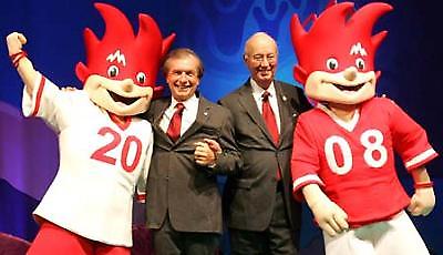 Παρουσιάστηκαν οι μασκότ του EURO 2008