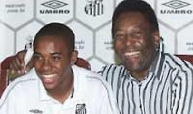 Έβαλε το χεράκι του στη μεταγραφή του Ρομπίνιο ο Πελέ