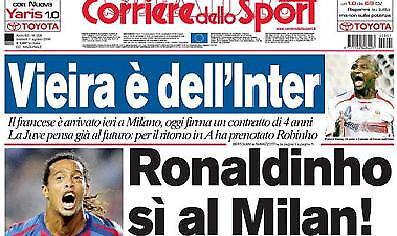 Είπε ναι ο Ροναλντίνιο στη Μίλαν
