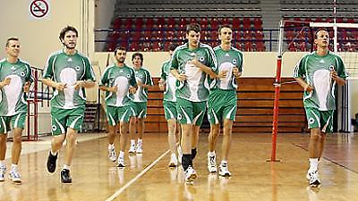 Προπονήσεις σε βαρύ κλίμα…