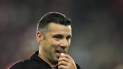 Ο Τσίκινης στο ματς Ολυμπιακος-Ηρακλής