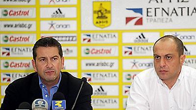 Αγιασμός στον μπασκετικό Άρη